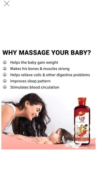Dabur Ayurvedic Medicine Baby Oil - 200 ml