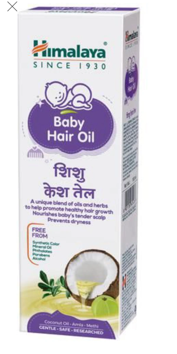 Himalaya Baby Hair Oil - 100 ml