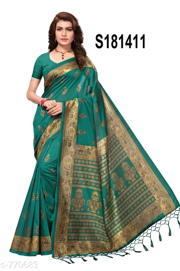 Beautiful Mysore Silk Saree - G