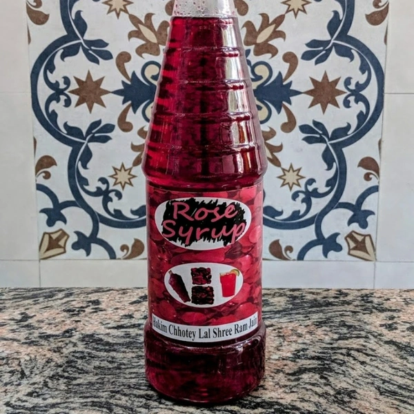 Rose Syrup By Hakim Chhotey Lal Shree Ram Jain -  750 ml