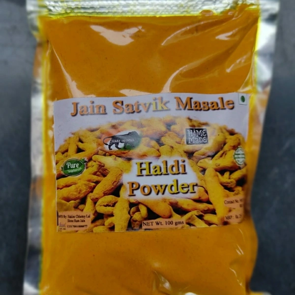 Pure Haldi Powder (Best Quality) By Hakim Chhotey Lal Shree Ram Jain -  100gms