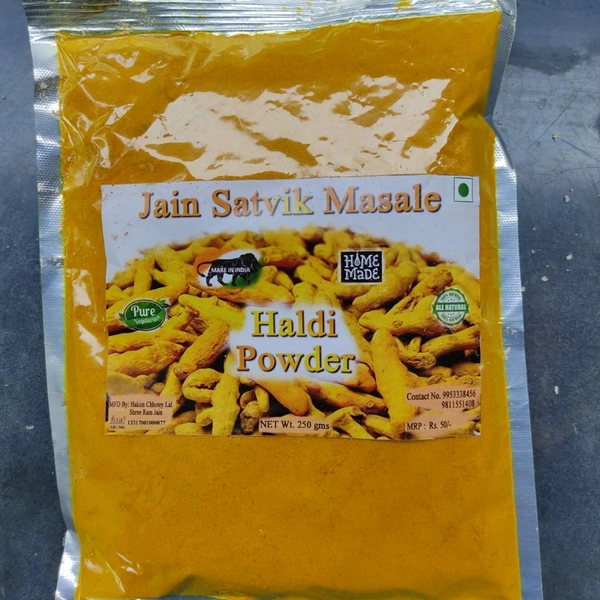 Pure Haldi Powder (Best Quality) By Hakim Chhotey Lal Shree Ram Jain -  250gms