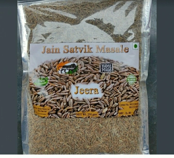 Best Quality Washed Jeera By Hakim Chhotey Lal Shree Ram Jain -  250gms