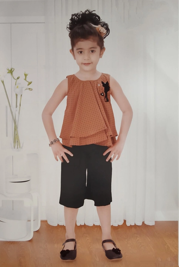 Plazo Crop Top (NF045) - 0-1 y