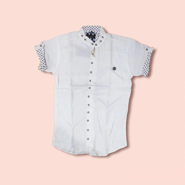 Shirt (NF022) - white, 9-10 y