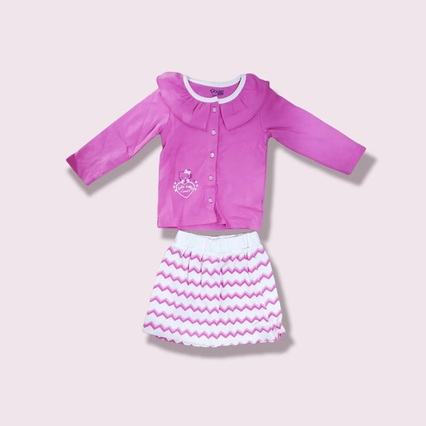 Clothing Set (NF037) - pink, 0-1 y