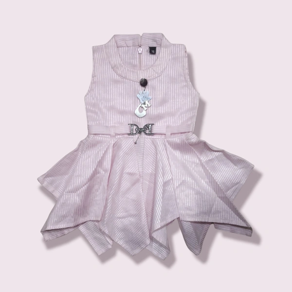 Frock (NF003) - baby pink, 0-3 m