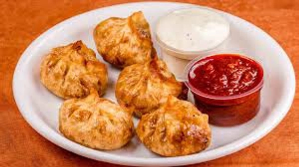 Veg Momo With Veg Shup - FRY, MOMO KING