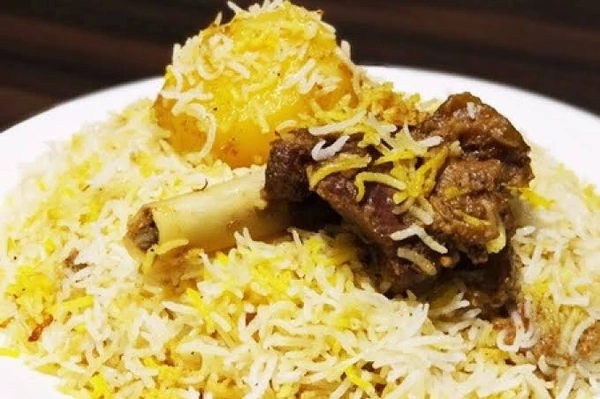 Mutton Biryani - LAZIZ BIRYANI HOUSE, HALF