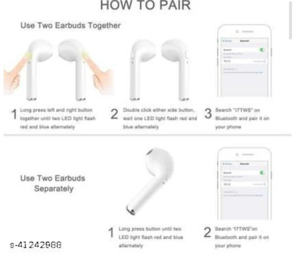 TWS Wireless Stereo Earphones Bluetooth Headphones Airpods
