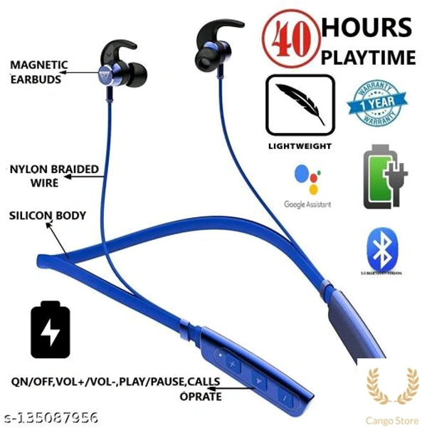 TECHFIRE ULTRA V2 PRO WIRELESS BLUETOOTH NECKBAND HEADPHONES BLUETOOTH HEADSET 