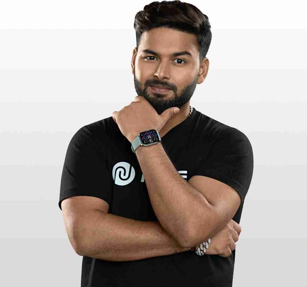 Noise Colorfit Icon 2 1.8" Display with Bluetooth Calling, Al Voice Assistant Smartwatch (Black Strap, Regular)