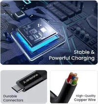 Ambrane Usb Type C Cable 1 M Act-10 Plus usb type c cable 1 m act-10 plus