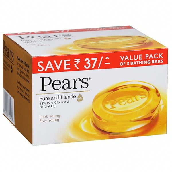 Pears Pure& Gentle Soap - 75g buy 3 get 1 free