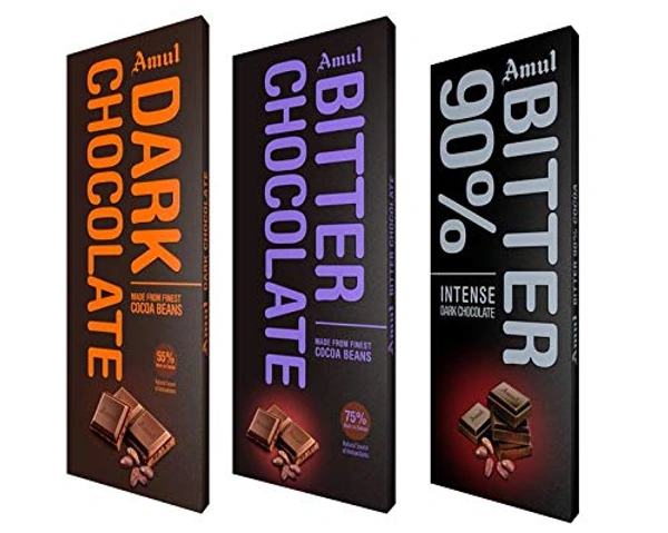 Amul Dark Chocolate- Rich In Cocoa - 150 gm