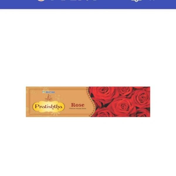 Rcm Pratishtha Rose Agarbatti