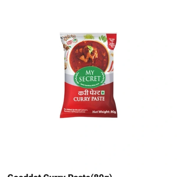 Rcm Gooddot Curry Paste - 80