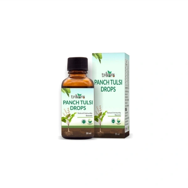 Rcm Trikara Panch Tulsi Drop - 30ml