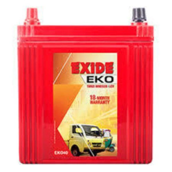 Exide Eko (EKO40/EKO40L) (40Ah) 18 Month Warranty
