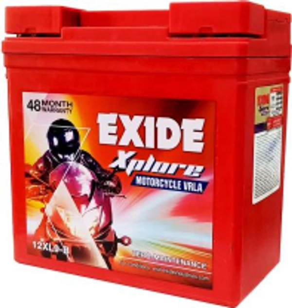 Exide XPLORE XL9-B ( 9 LB ) 48 Month (24+24) Warranty