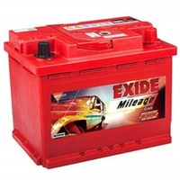 Exide Mileage MLDIN60 ( 60Ah ) 55 Month (30+25) Warranty