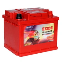 Exide Mileage ML40LBH ( 40Ah ) 55 Month (30+25) Warranty