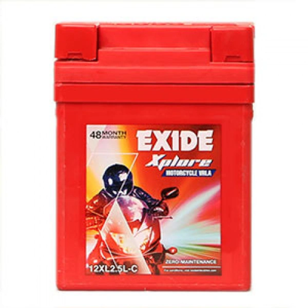 Exide XLPLORE XL2.5L-C ( 2.5 LB ) 48 Month (24+24) Warranty
