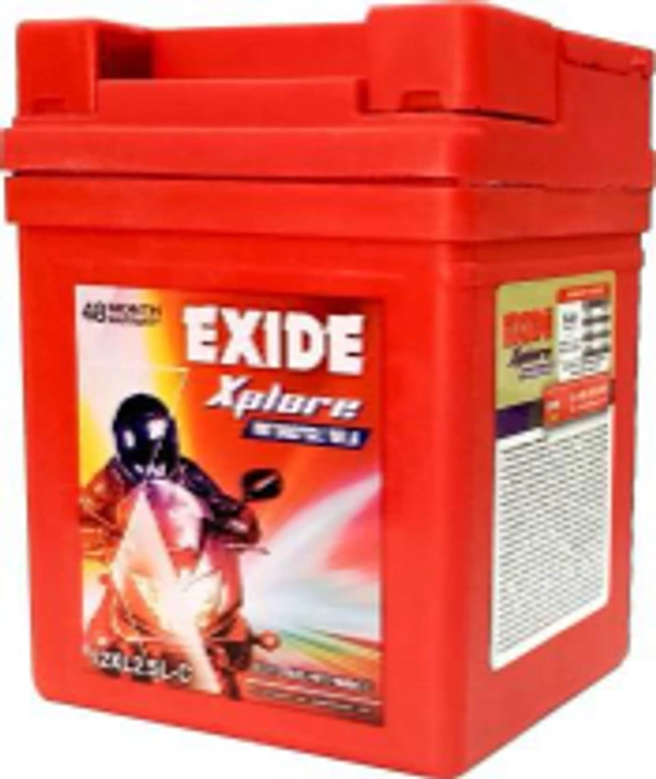 Exide XLPLORE XL2.5L-C ( 2.5 LB ) 48 Month (24+24) Warranty