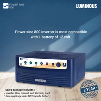 Luminous inverter 800va Home UPS 24 Month Warranty