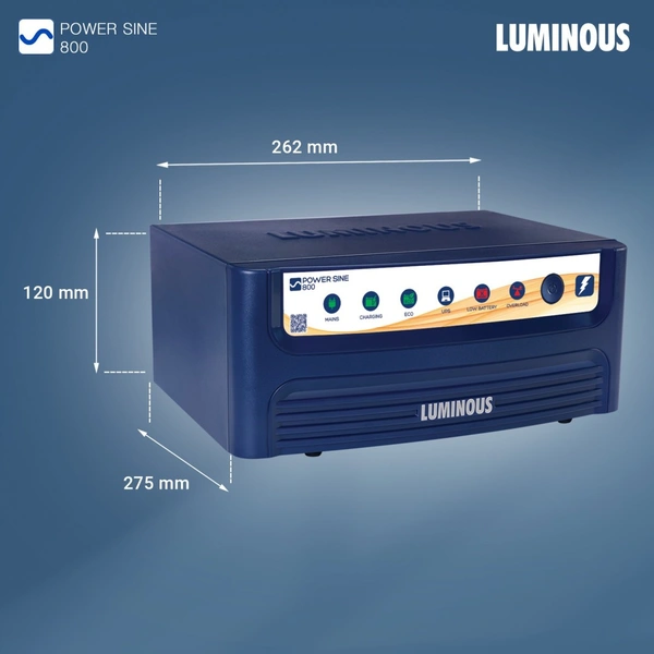 Luminous inverter 800va Home UPS 24 Month Warranty