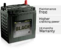 AMARON Black AAM-BL-0BL400LMF 35Ah, 18 Month Warranty