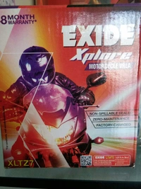 Exide XPLORE XLTZ7 ( 6 LB ) 48 Month (24+24) Warranty