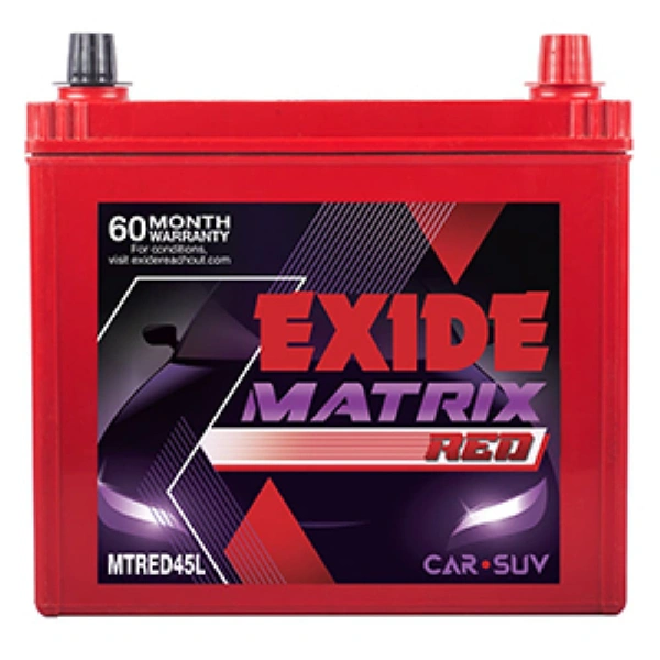 Exide Matrix MTRED45L ( 45Ah ) 66 Month (36+30) Warranty