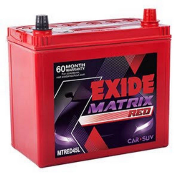 Exide Matrix MTRED45L ( 45Ah ) 66 Month (36+30) Warranty