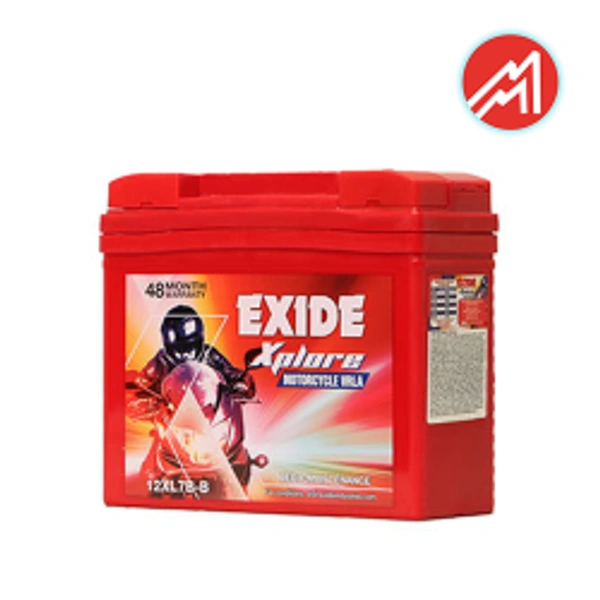 Exide XL7B-B ( 7 LB ) 48 Month (24+24) Warranty
