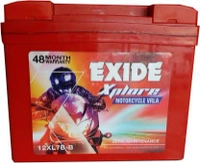 Exide XL7B-B ( 7 LB ) 48 Month (24+24) Warranty
