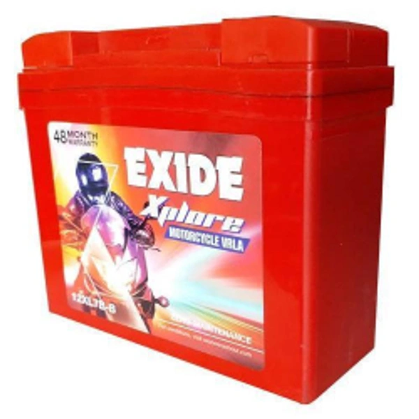 Exide XL7B-B ( 7 LB ) 48 Month (24+24) Warranty