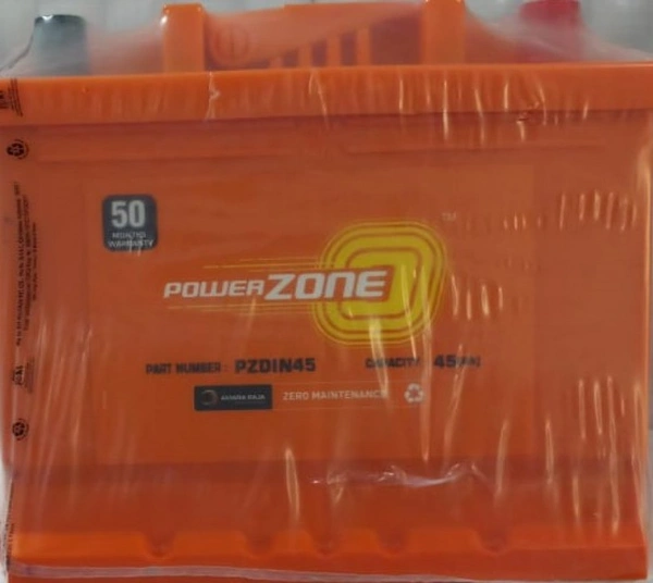 PowerZone PZDIN45 (45AH) ( 25+25 ) Warranty - 