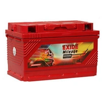 Exide Mileage MLDIN66 ( 66Ah ) 55 Month (30+25) Warranty