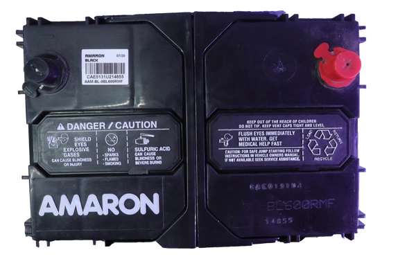 AMARON Black AAM-BL-0BL600RMF 60Ah, 18 Month Warranty