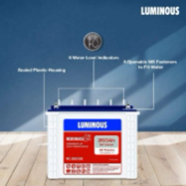 Luminous RC25000 200Ah, 36 Month (18+18) Warranty - 