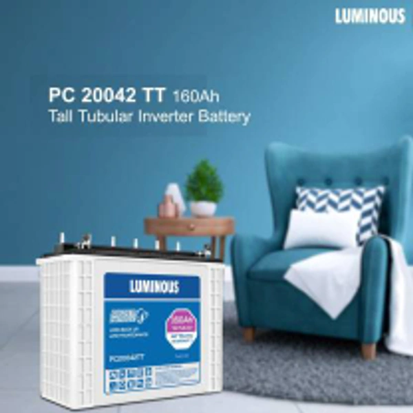 LUMINOUS PC20042 160Ah, 42 Month (21+21) Warranty - 