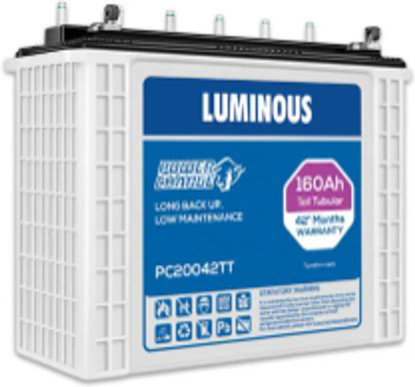 LUMINOUS PC20042 160Ah, 42 Month (21+21) Warranty - 