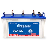 Microtek EB1900 160Ah, 36 Month (18+18) Warranty - 