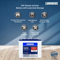 Luminous ILTT26060 220Ah, 60 Month (36+24) Warranty - 