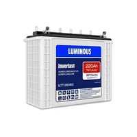 Luminous ILTT26060 220Ah, 60 Month (36+24) Warranty - 