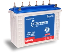 Microtek ET9050 200Ah, 36 Month (18+18) Warranty - 
