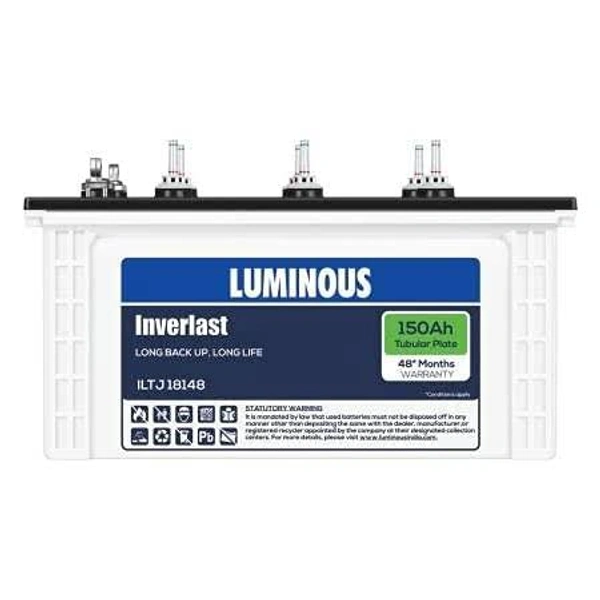 LUMINOUS ILTJ 18148 150Ah, 48 Month (36+12) Warranty - 