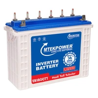 Microtek EB1800TT 150Ah, 36 Month (18+18) Warranty - 