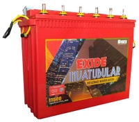 Exide InvaTubular IT1500 150Ah, 66 Month ( 48+18 ) Warranty - 